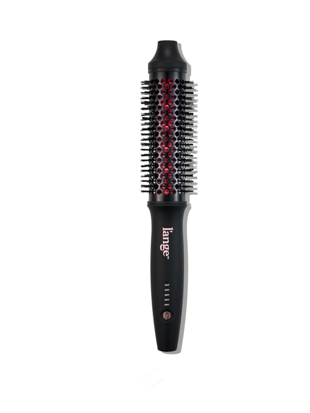 L’ange Hair GlamWave Infrared Ionic Thermal Brush 38mm Black Used Excellent